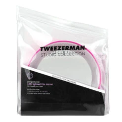 Tweezerman Led Lighted 15x Mirror Pink -Hairdressing Products Tweezerman LED Lighted 15x Mirror Pink 1 85923