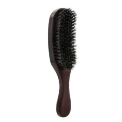 Barberco Wooden Fade/Beard Brush - Dark Red/Brown