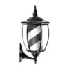 Barber Pole Light M318A-D5 Large Blk/Wht Portland -Hairdressing Products barberlight m318A black white D5 23325
