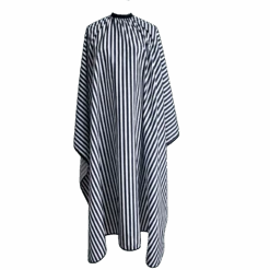 Barberco Adult Cape - Black And White