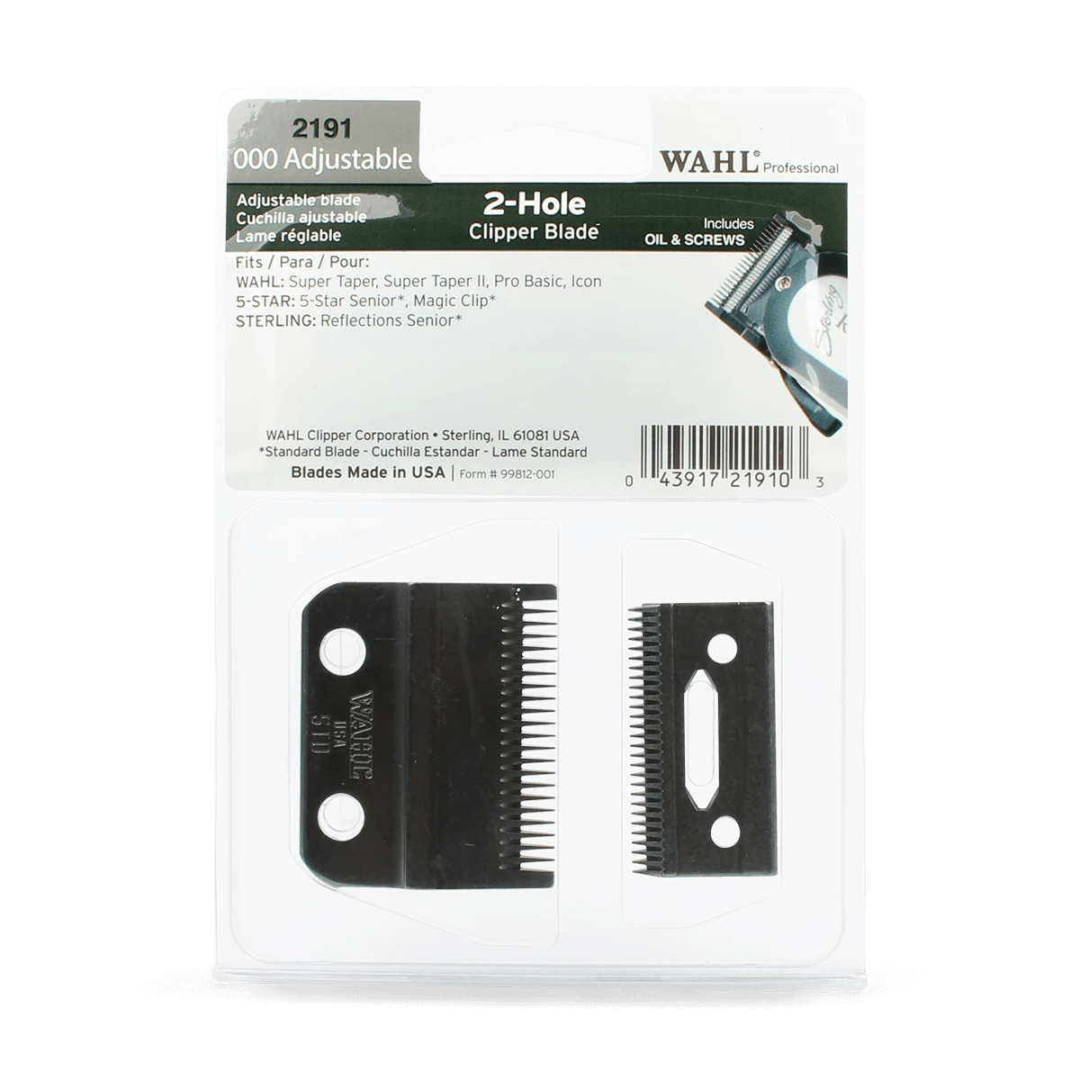 Wahl Senior Clipper Spare Blade 3 Wahl Senior Clipper Spare Blade